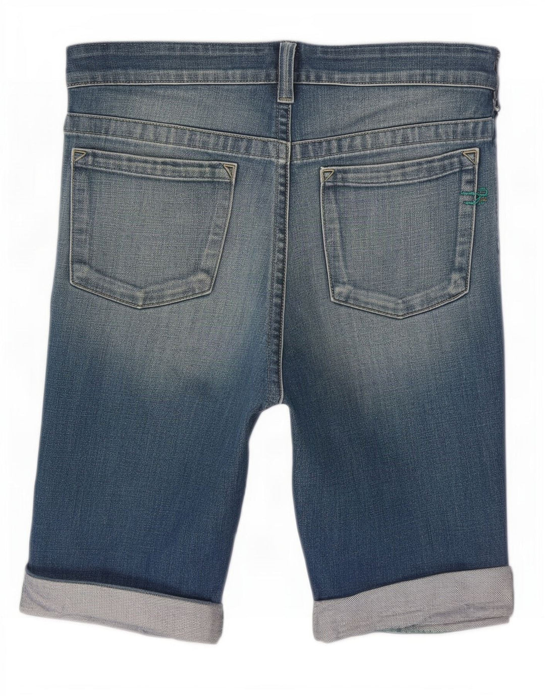 Diesel Mujer Pantalones Cortos De Mezclilla W32 Grande Azul
