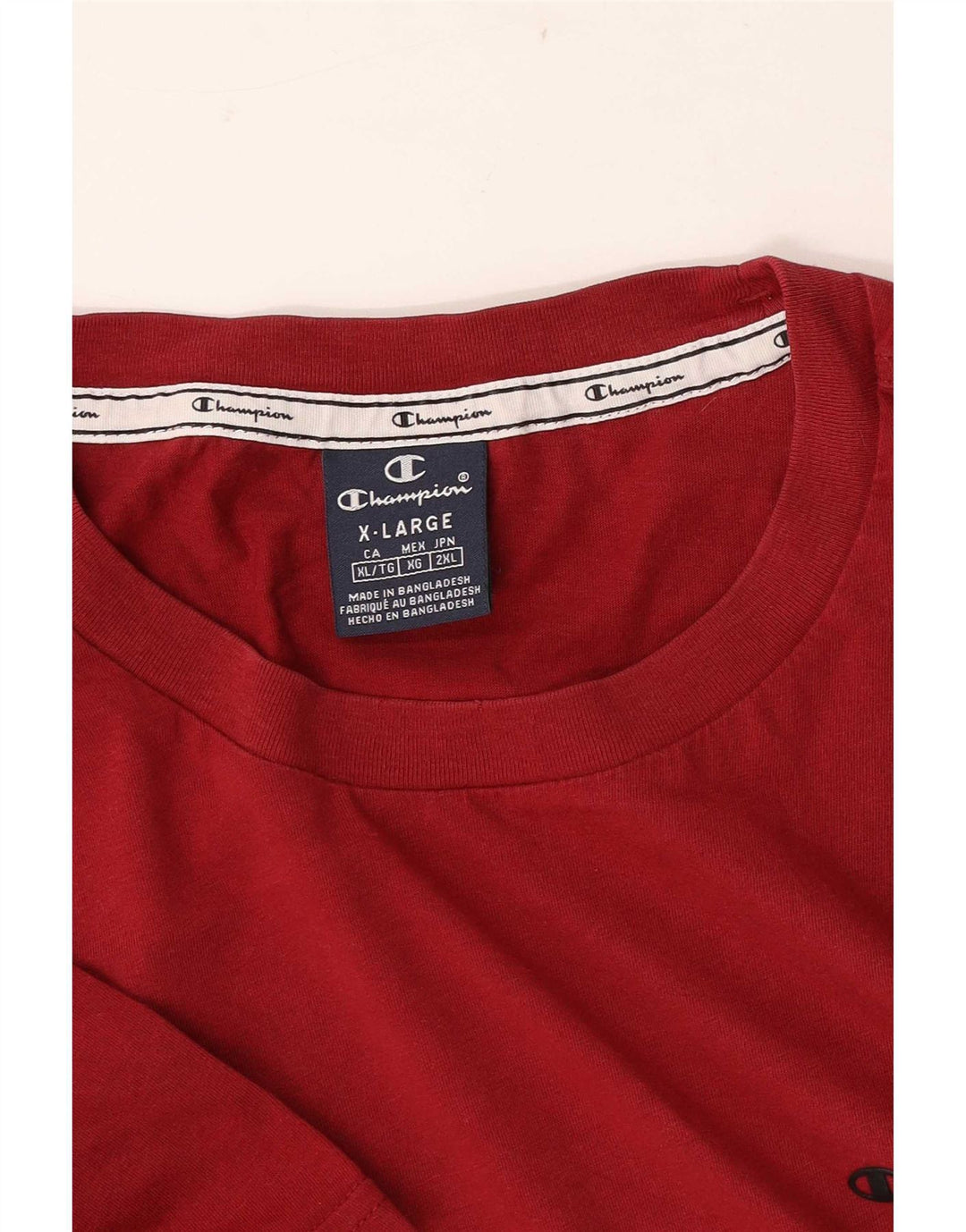 Champion Camiseta Hombre Top XL Granate