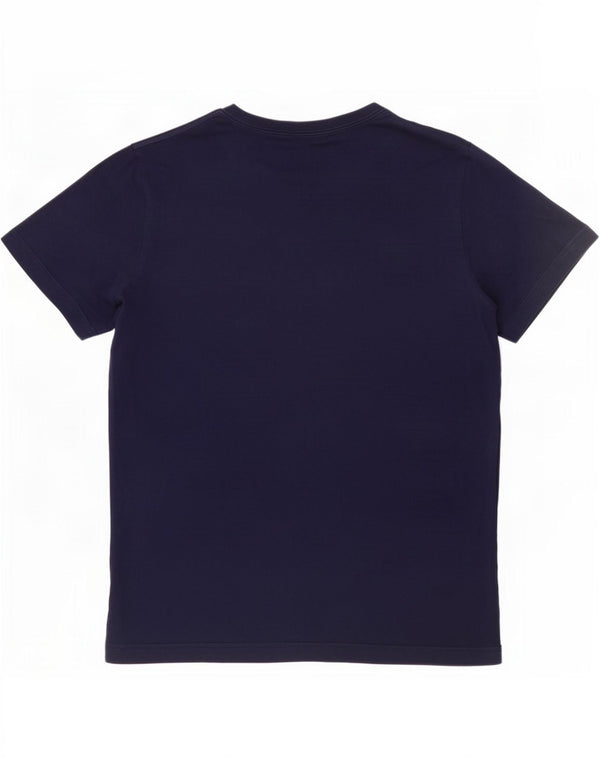 Camiseta Puma Hombre Graphic Top Medium Azul Marino Algodón