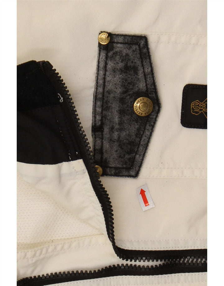 REFRIGIWEAR Chaqueta Bomber Coolmax para Mujer UK 14 Medium White Nylon