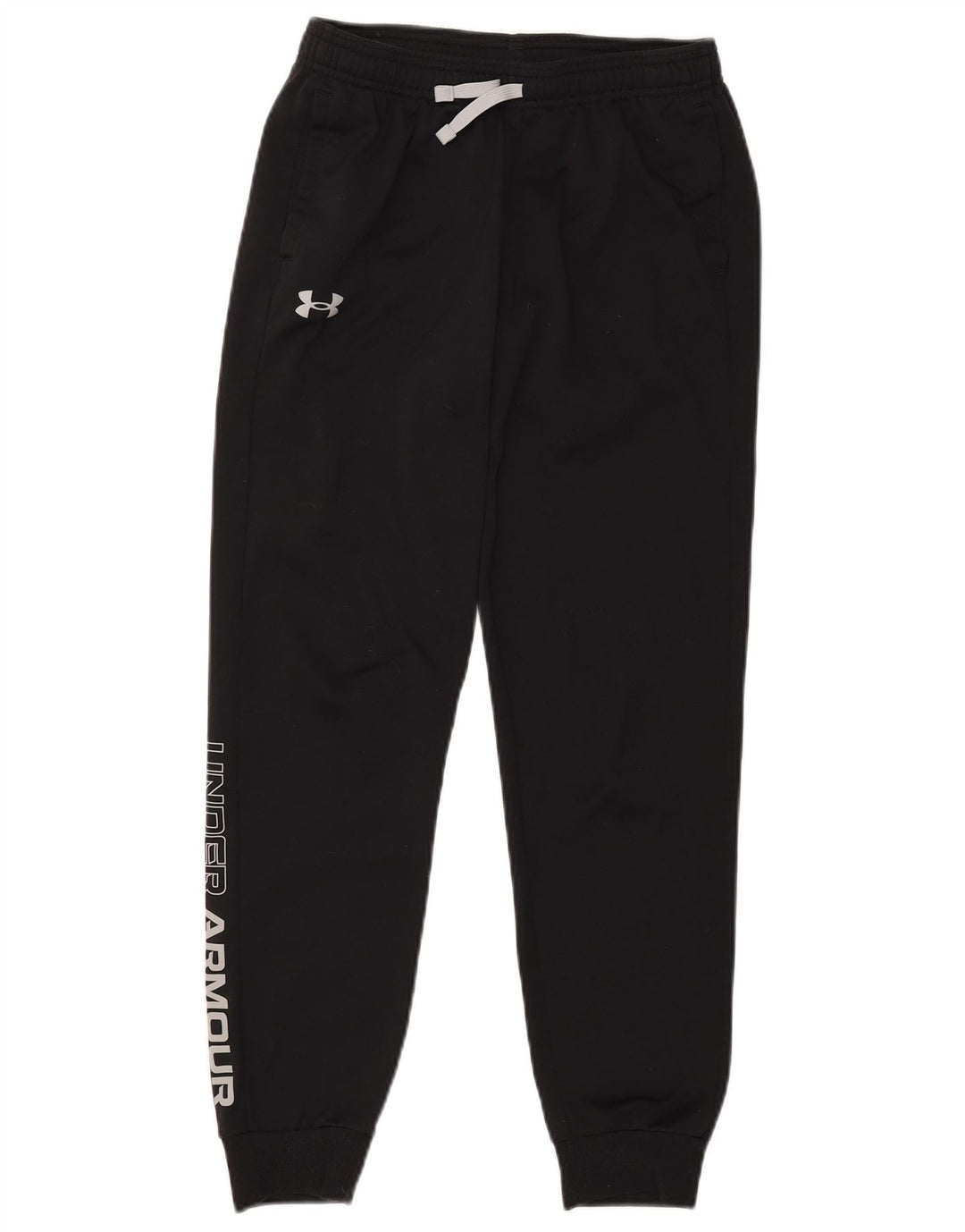 Under Armour Pantalones de chándal con estampado gráfico para niños 11-12 años Negro