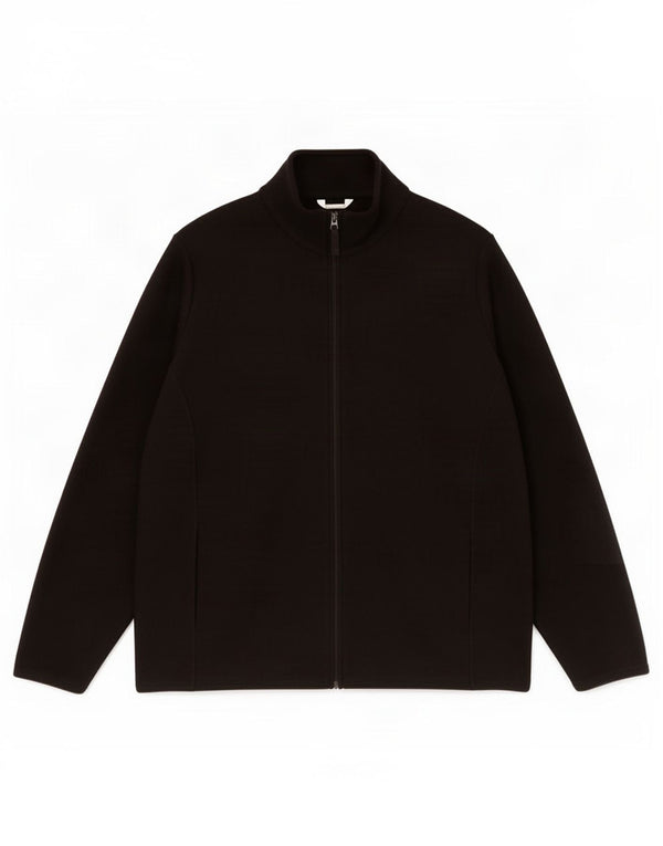 Marks & Spencer Chaqueta polar extragrande para mujer UK 24 4XL Poliéster negro