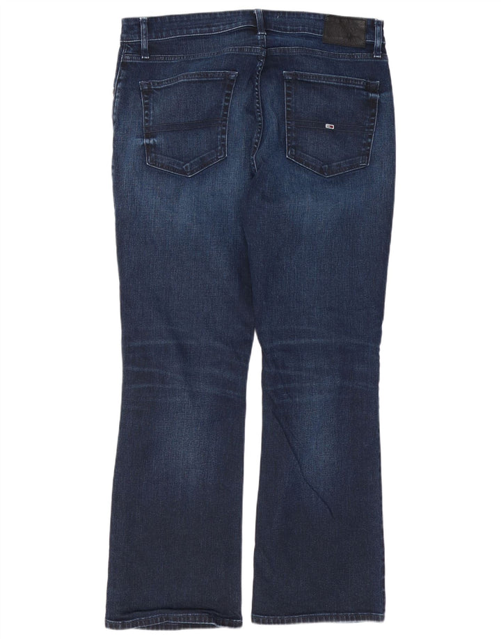 TOMMY HILFIGER Vaqueros Bootcut para hombre W34 L30 Algodón azul