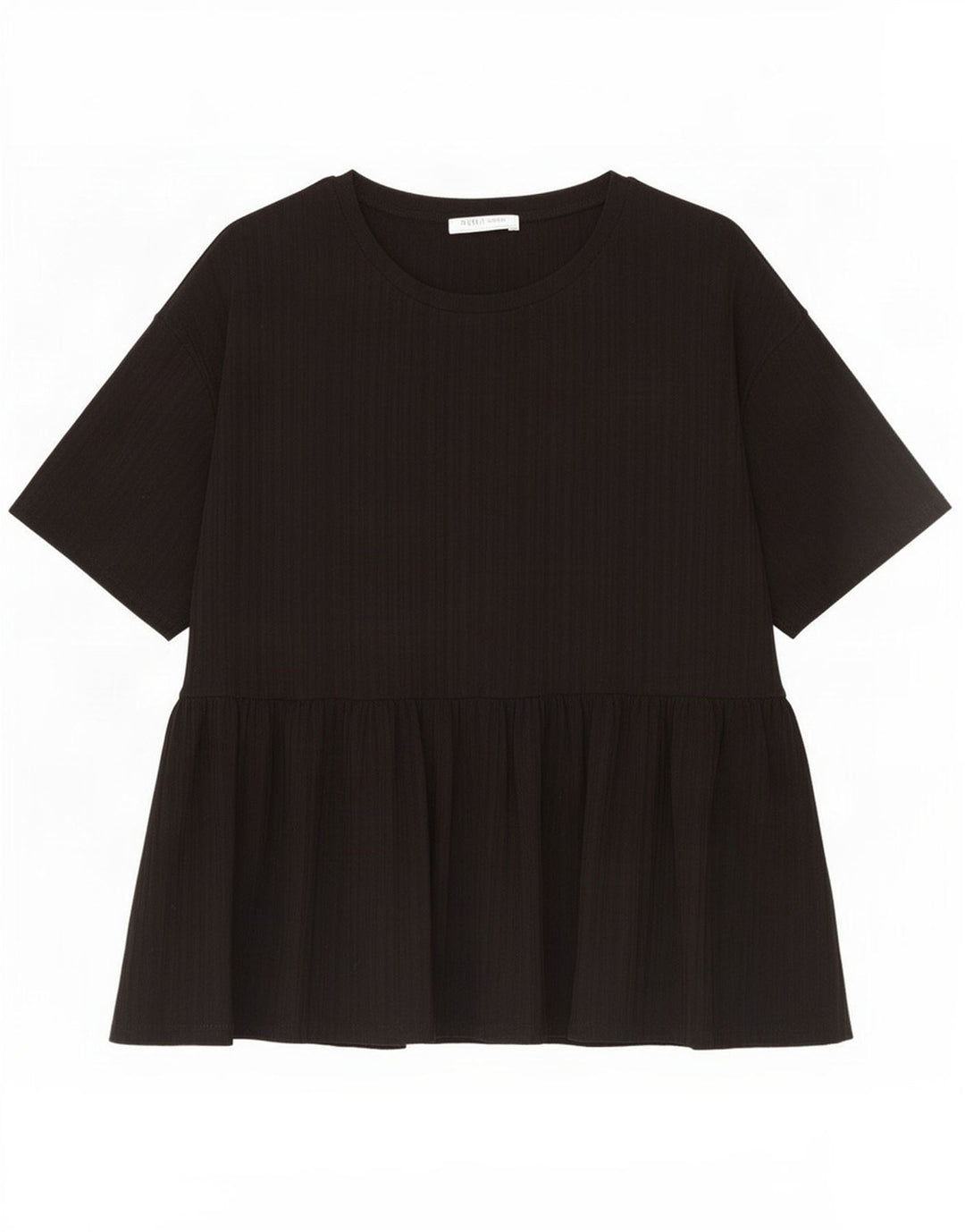 Zara Mujer Trafaluc Blusa Top Reino Unido 46 Grande Negro