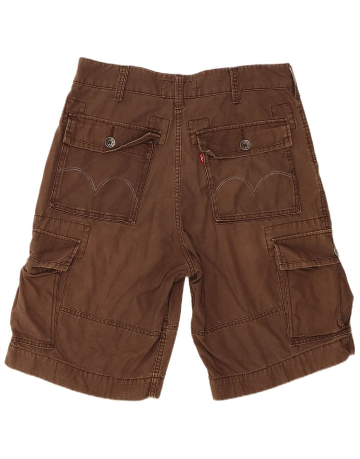 Levi's Hombre Shorts Cargo W32 Algodón Marrón Medio