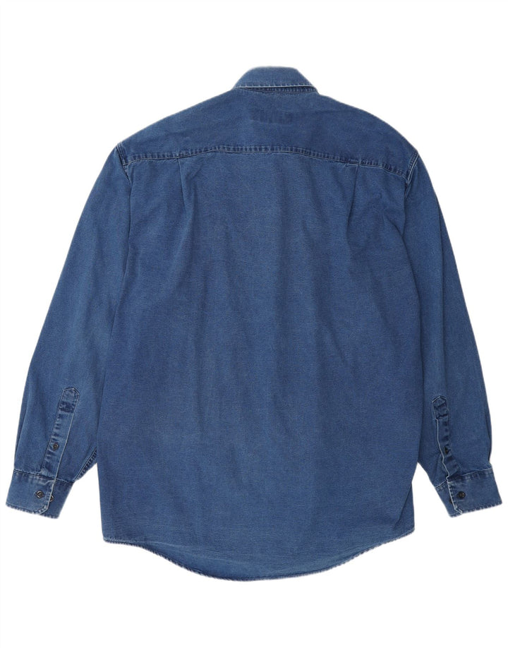 Armata Di Mare Camisa vaquera para hombre IT 54 XL Azul