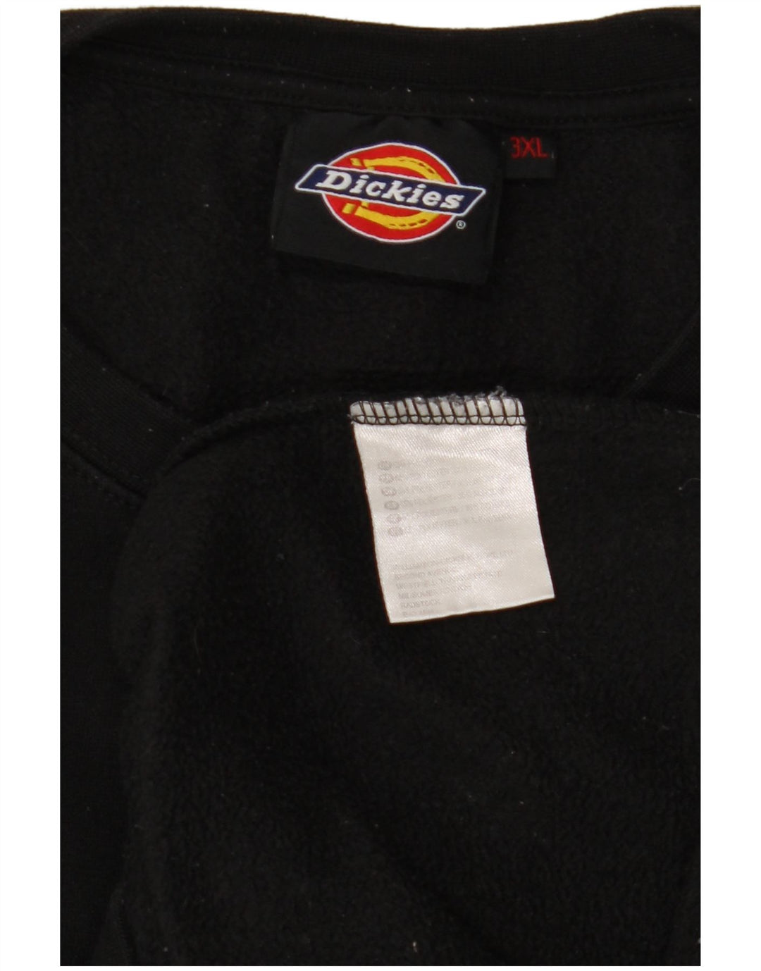 DICKIES Sudadera tipo jersey para hombre 3XL Algodón negro