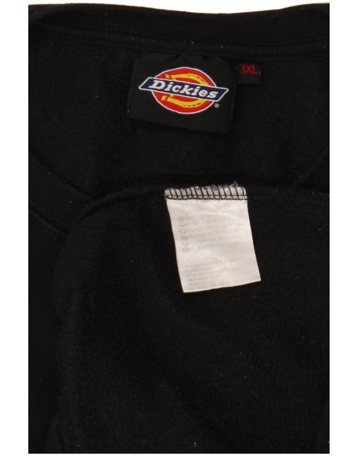 DICKIES Sudadera tipo jersey para hombre 3XL Algodón negro