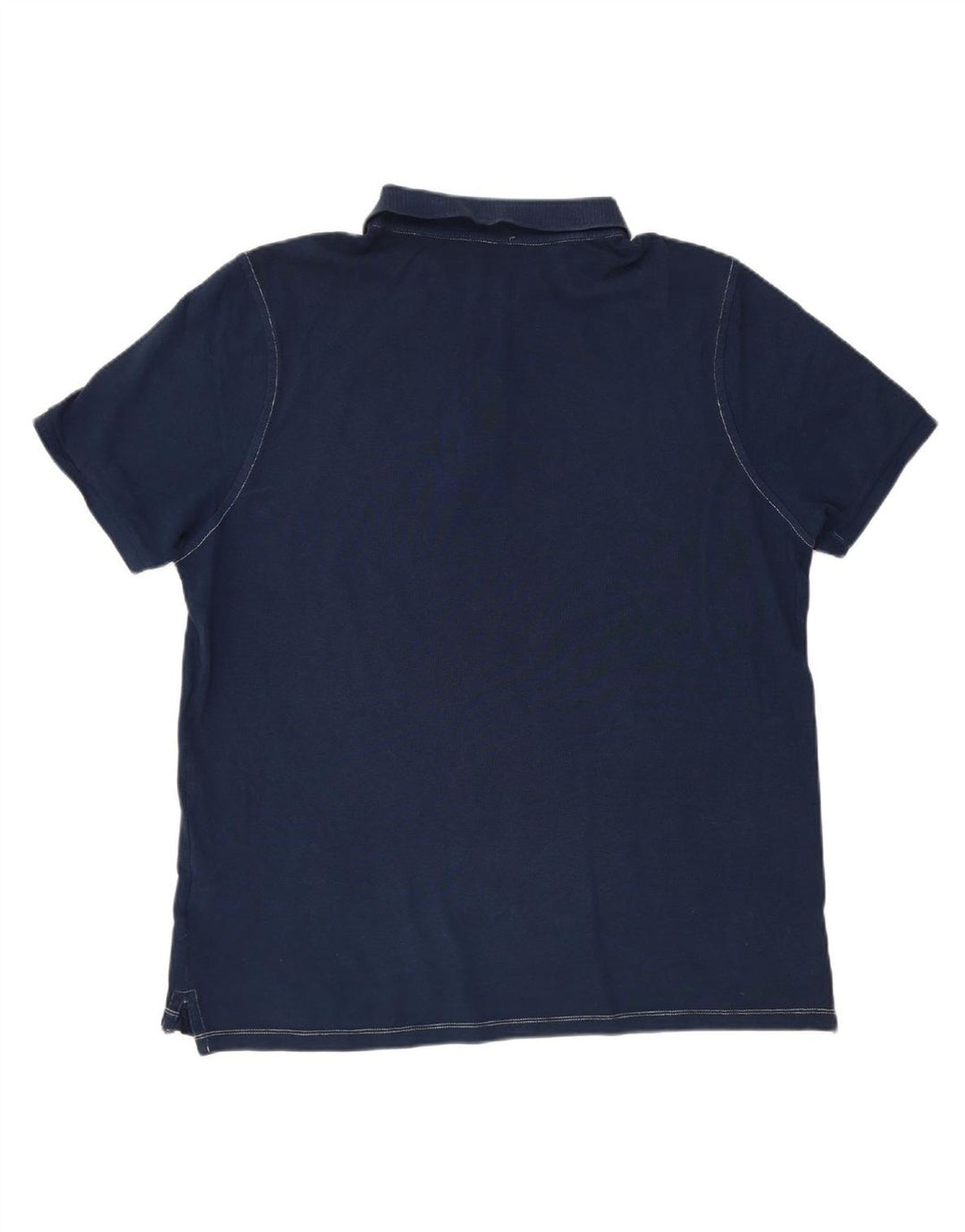 BLAUER Mens Polo Shirt XL Navy Blue Cotton