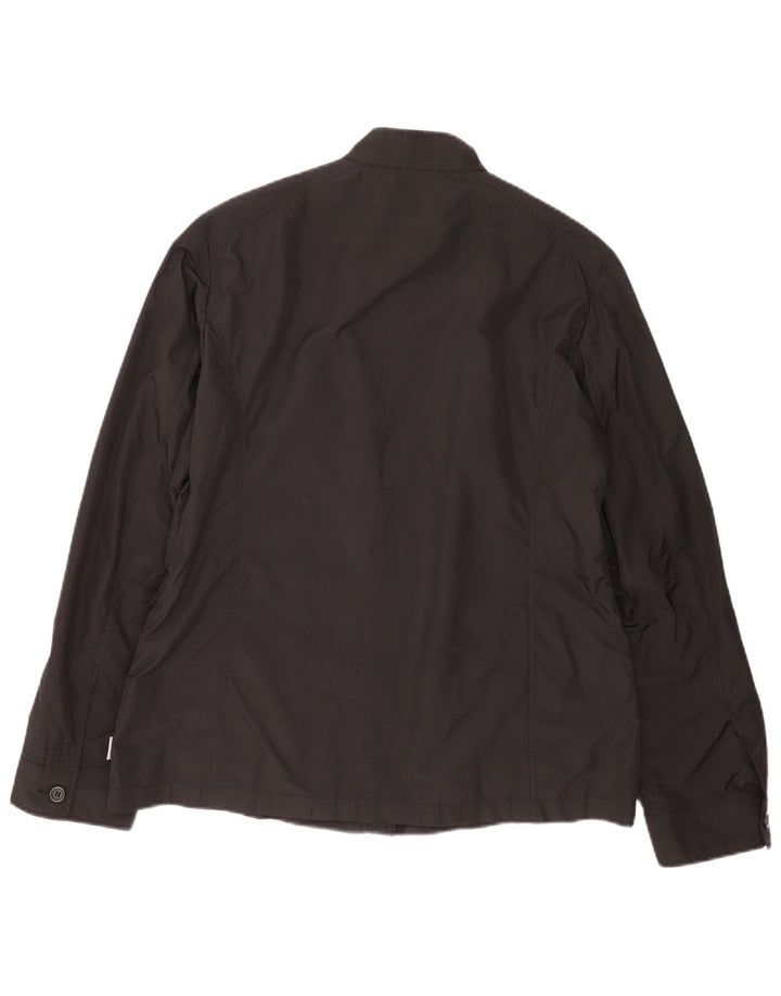 Geox Mujer Respira Utility Jacket UK 40 XL Poliéster Negro