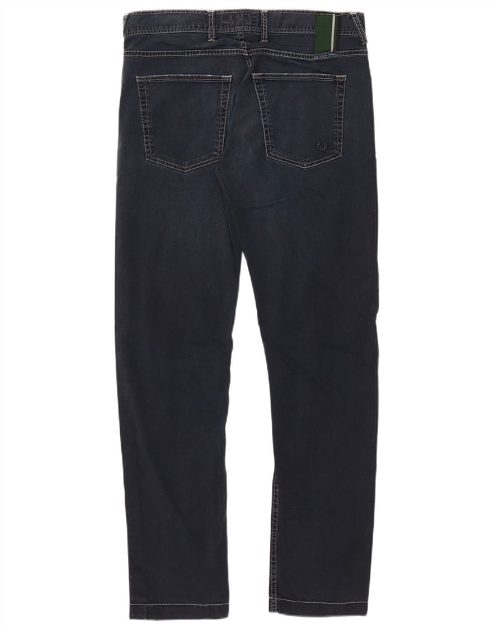 Fred Perry Jeans ajustados para hombre IT 48 Medium W33 L30 Algodón azul marino