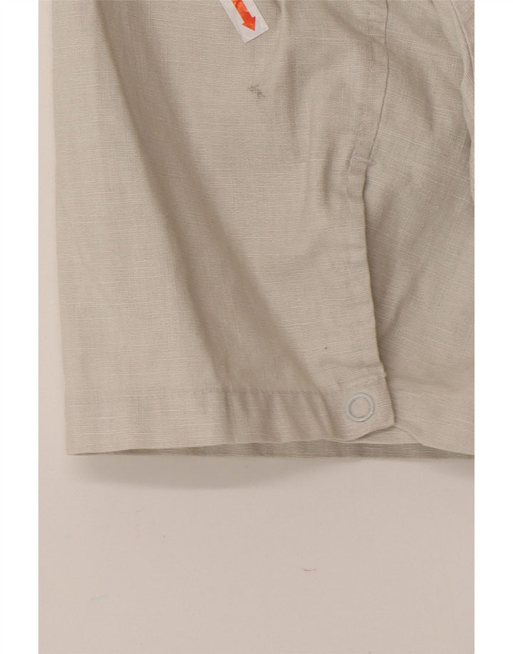 LEVI'S Camisa Manga Corta Hombre XL Lino Gris