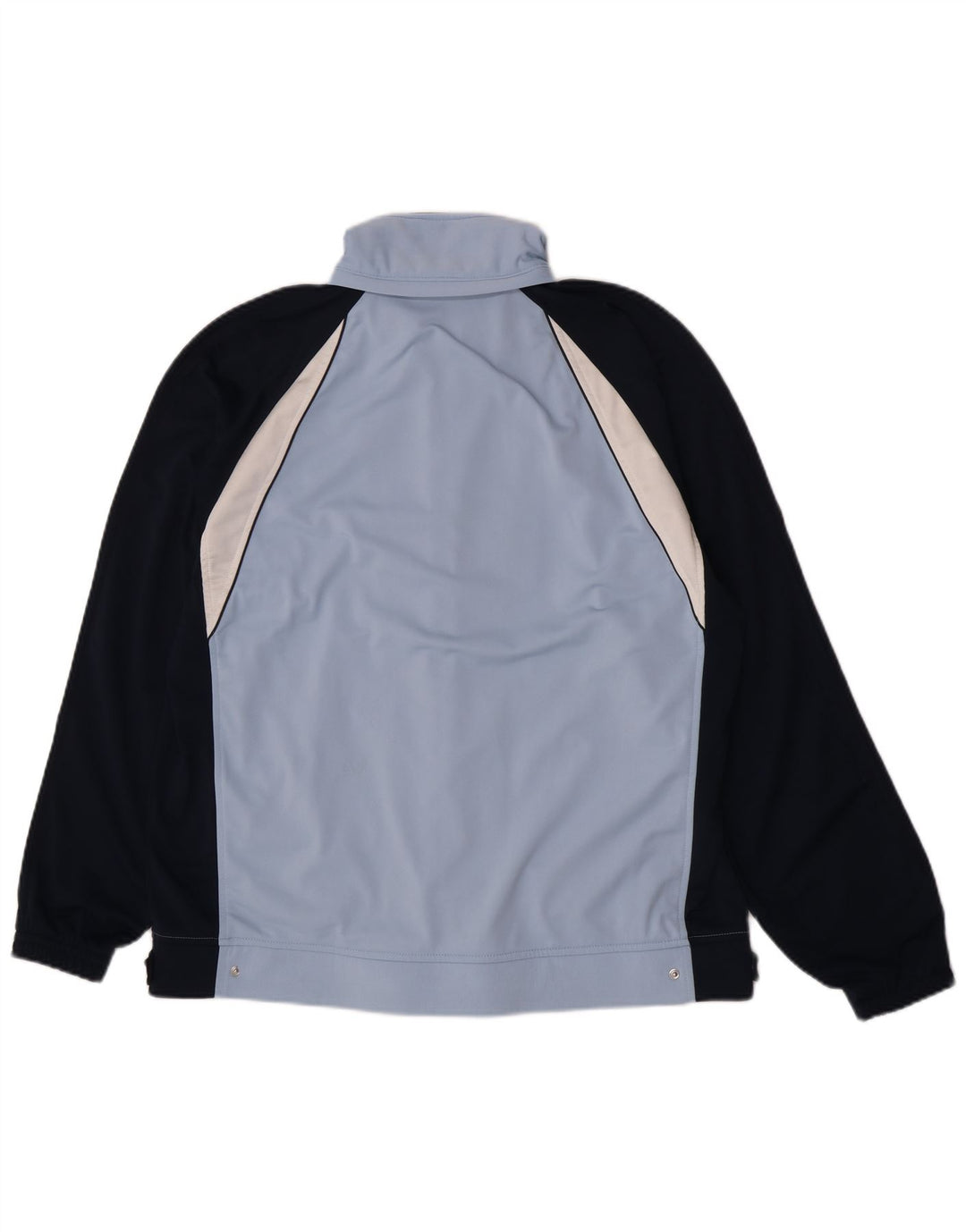 Champion Chaqueta De Chándal Para Hombre Grande Azul Colorblock Poliéster