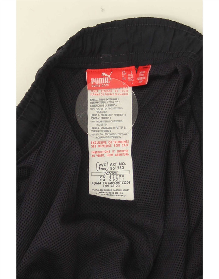 Pantalón De Chándal Puma Hombre Grande Azul Marino Poliéster