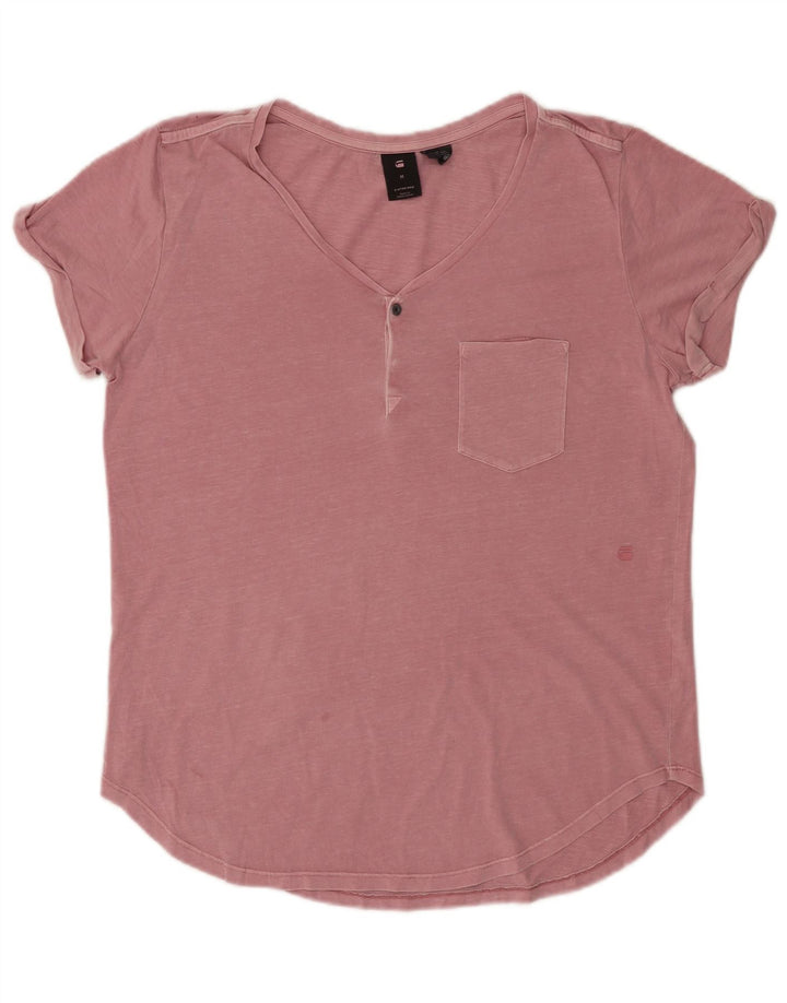 G-STAR Camiseta para mujer Top UK 44 Medium Pink