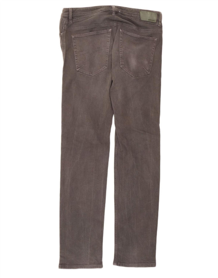 Diesel Vaqueros ajustados para hombre W36 L34 Algodón gris