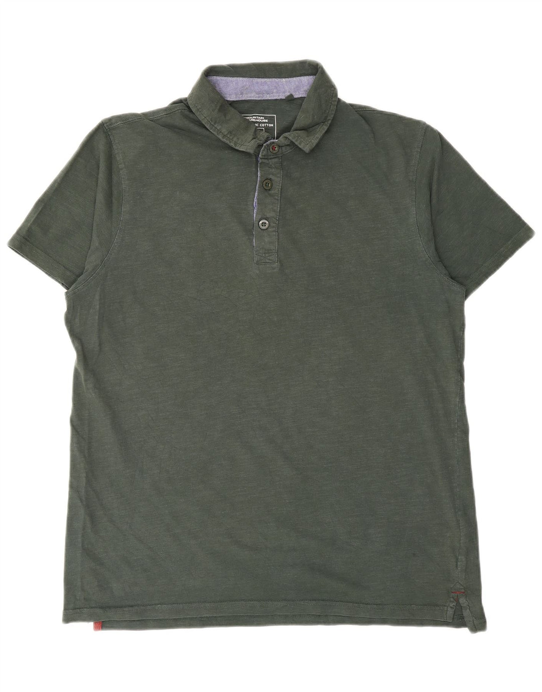 Polo para hombre Mountain Warehouse de algodón caqui medio
