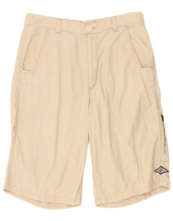 Pantalones cortos tipo cargo Bear para hombre W33 Medium Beige