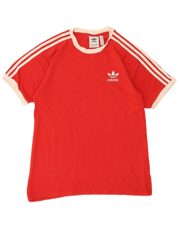 Camiseta Adidas Hombre Top Medium Rojo Algodón