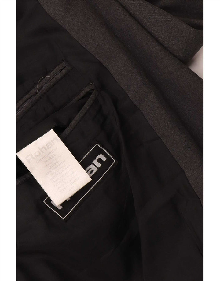 Rohan Chaqueta tipo blazer de 2 botones para hombre UK 44 2XL Poliéster gris