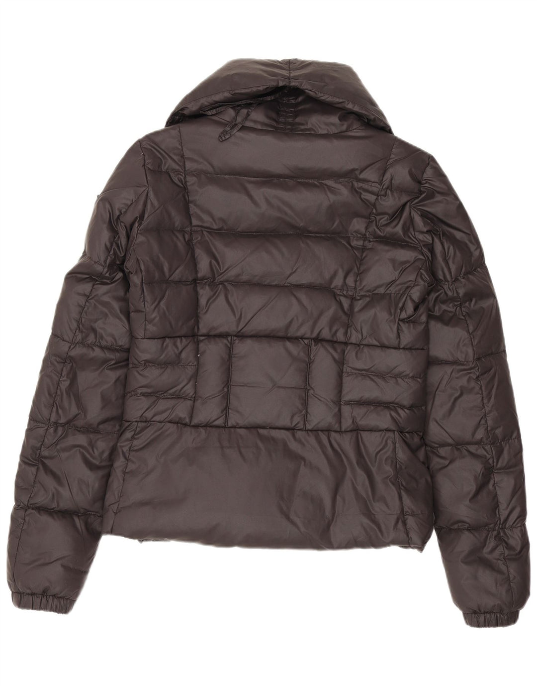 Guess Chaqueta acolchada para mujer UK 8 Small Nylon negro