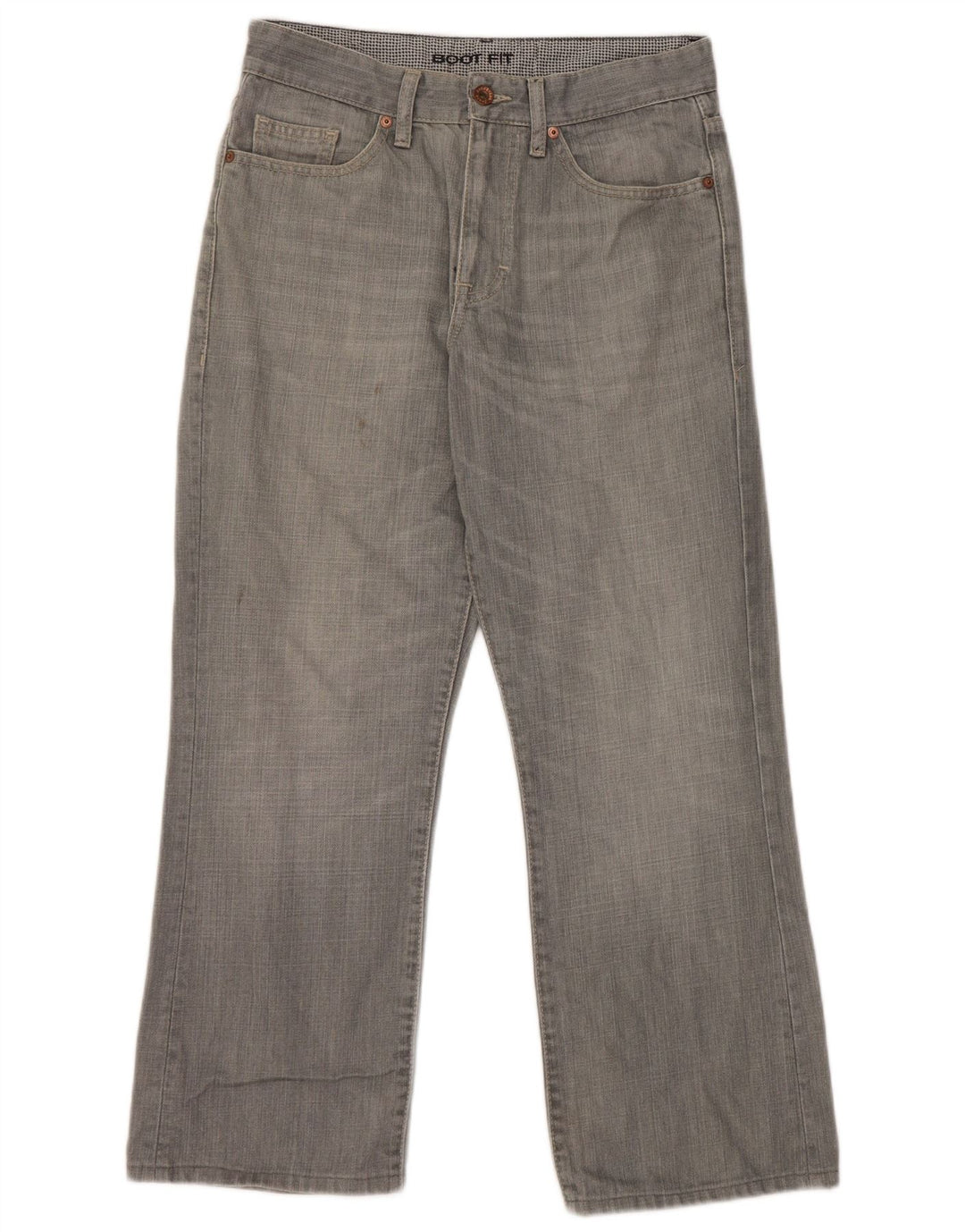 Marks & Spencer Jeans Bootcut para Hombre W30 L26 Algodón Gris