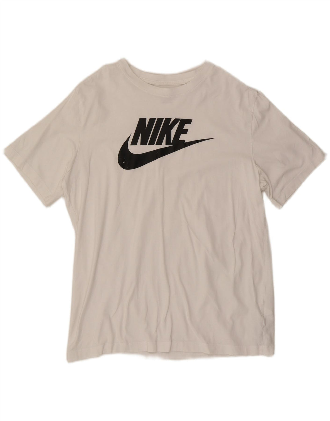 Nike - Camiseta gráfica para hombre, talla grande, algodón blanco