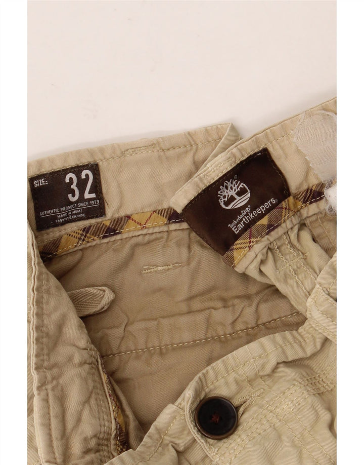 TIMBERLAND Pantalones cortos cargo para hombre W32 Beige medio