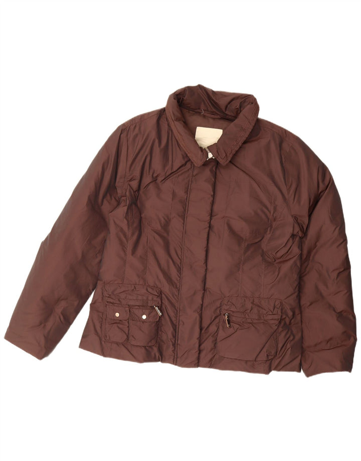 Henry Cottons Chaqueta acolchada para mujer IT 54 3XL Marrón Poliéster