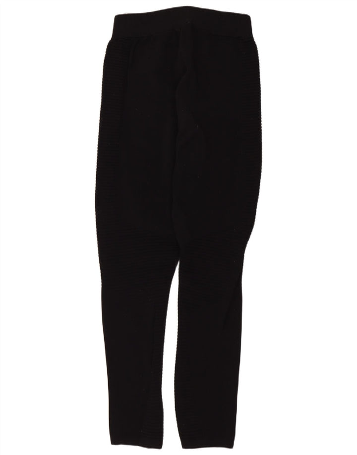 Puma Pantalones De Chándal Para Hombre Pequeños De Nylon Negro