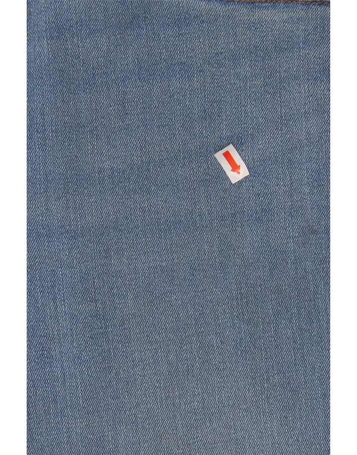 LEE Mens Rider Slim Jeans W31 L32 Blue Cotton