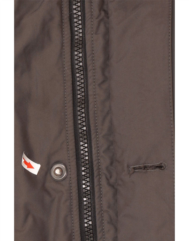 Refrigiwear Chaqueta Bomber para Hombre UK 44 2XL Nylon Color Block Gris