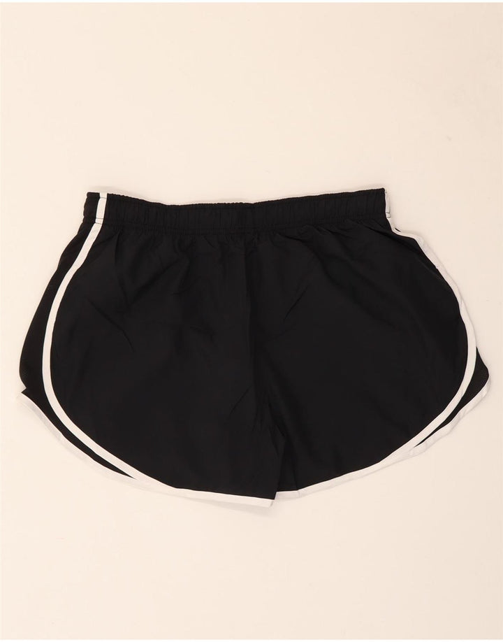 NIKE Pantalones cortos deportivos para mujer UK 44 Grande Poliéster negro