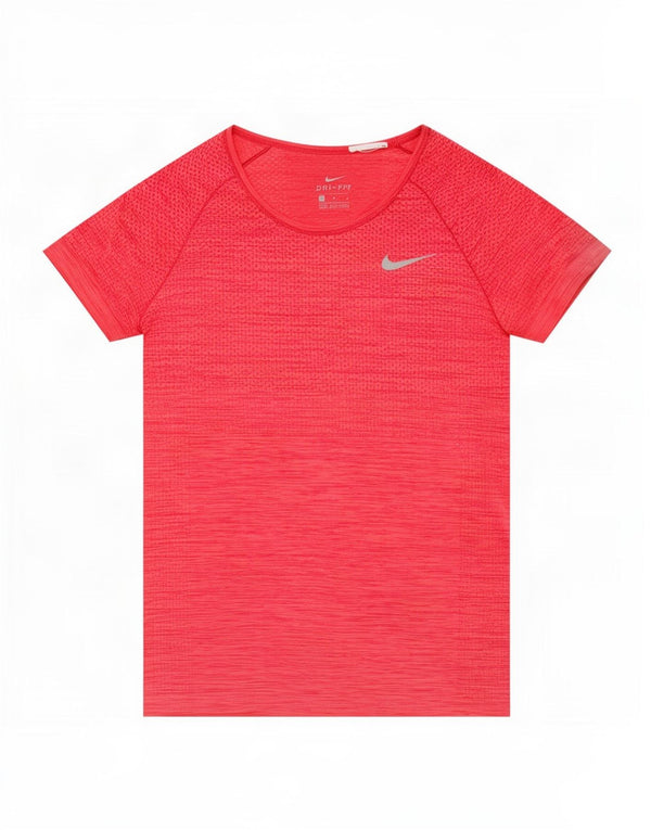 Nike Camiseta Dri Fit para Hombre Top Pequeño Rosa Moteado