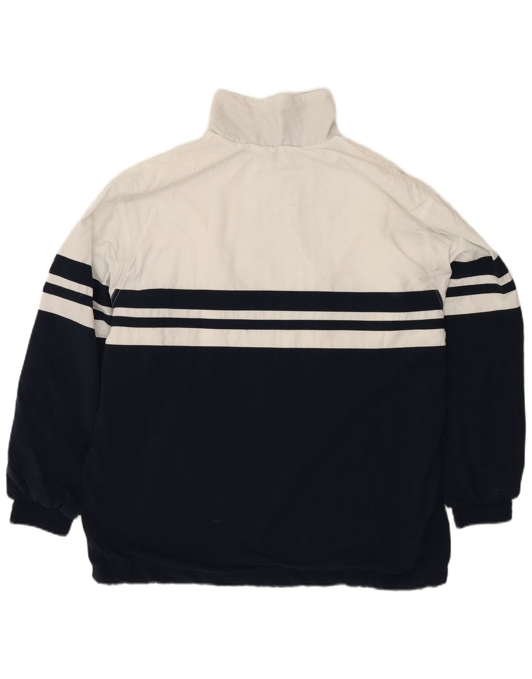 Lotto Hombre Chándal Top Chaqueta XL Azul Marino Colorblock Poliéster