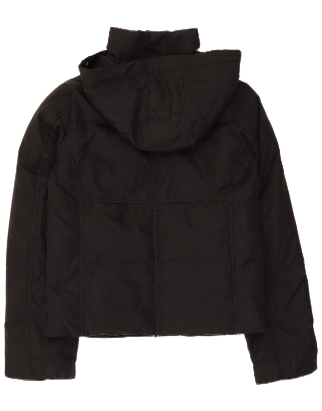 Gap Chaqueta cortavientos con capucha para mujer UK 6 XS Poliéster negro