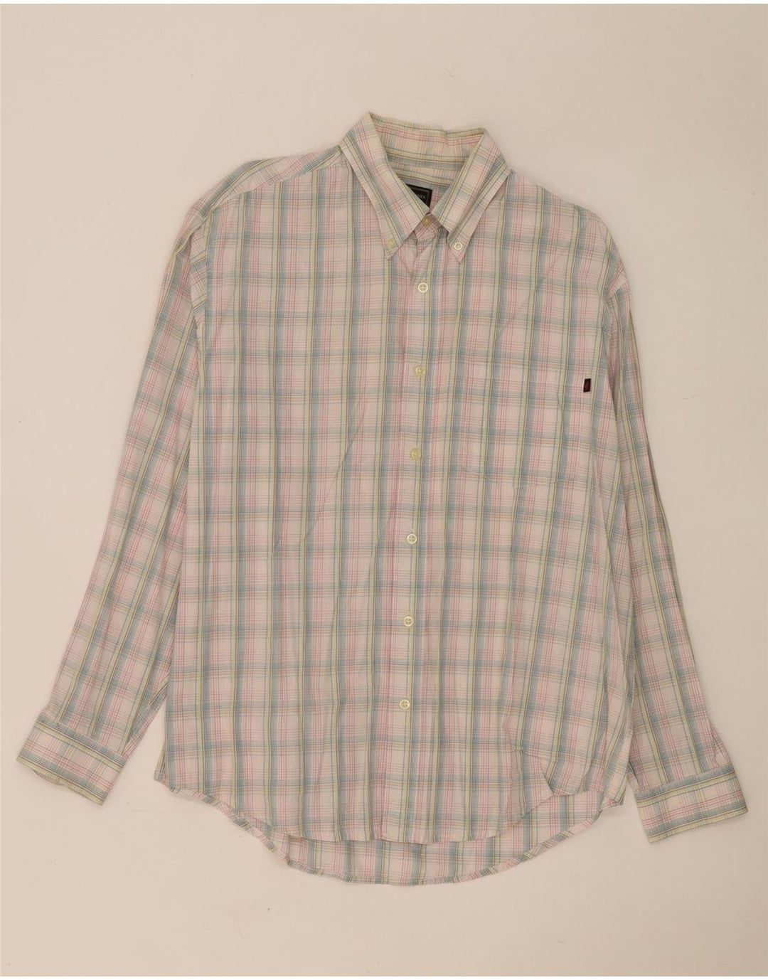 Camisa Marlboro Classics Hombre Grande Cuadros Multicolor Algodón