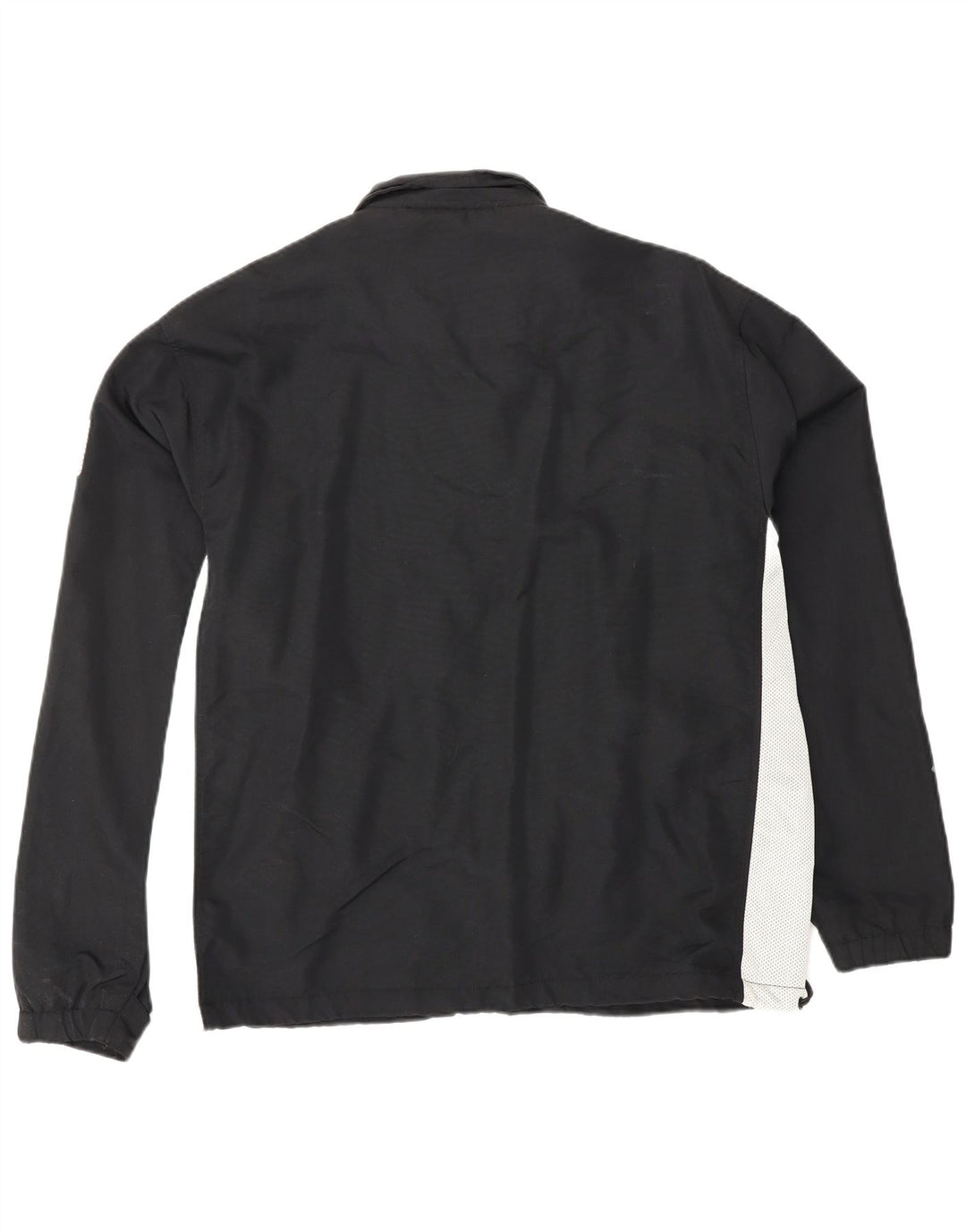MURPHY & NYE Chaqueta superior de chándal con gráfico para hombre, talla grande, color negro