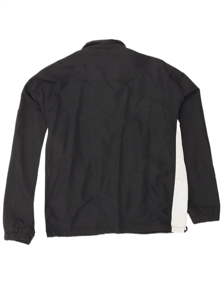 MURPHY & NYE Chaqueta superior de chándal con gráfico para hombre, talla grande, color negro