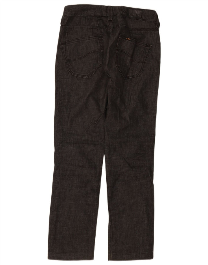 Vaqueros Lee Norma Slim para mujer W26 L27 Algodón negro