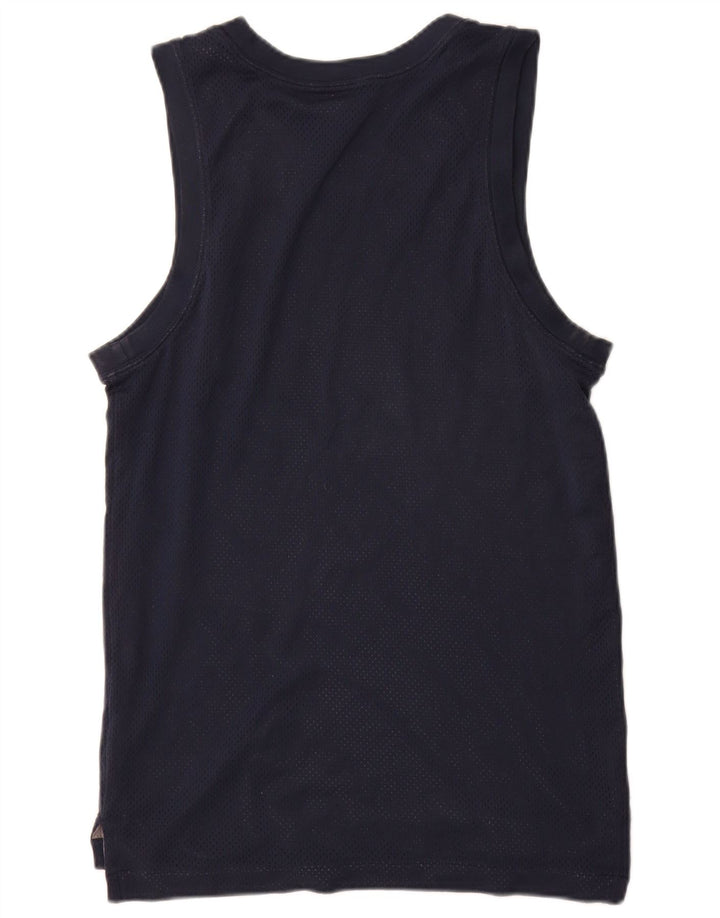Nike Mens Graphic Vest Top Pequeño Azul Marino Poliéster