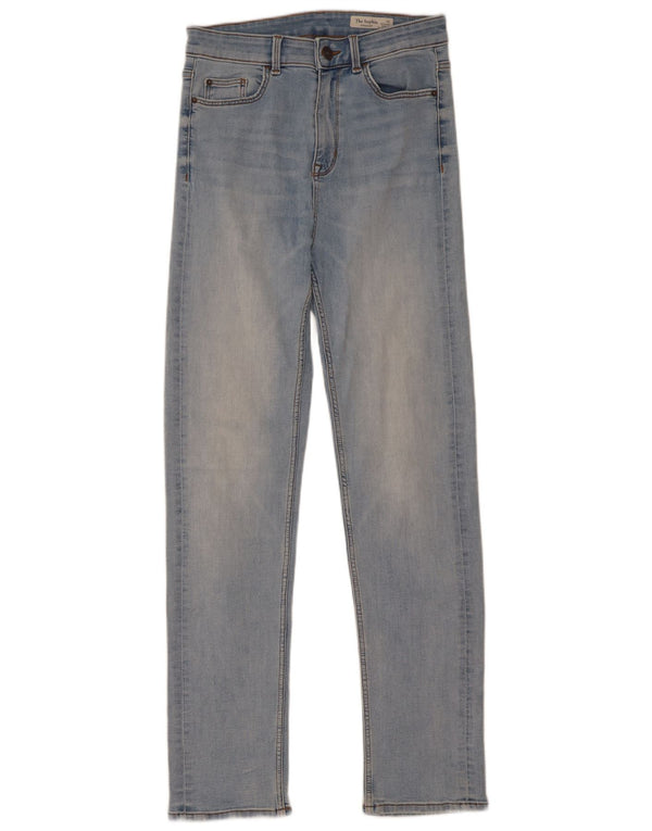 Marks & Spencer Jeans rectos Sophia para mujer UK 10 Small W28 L31 Azul