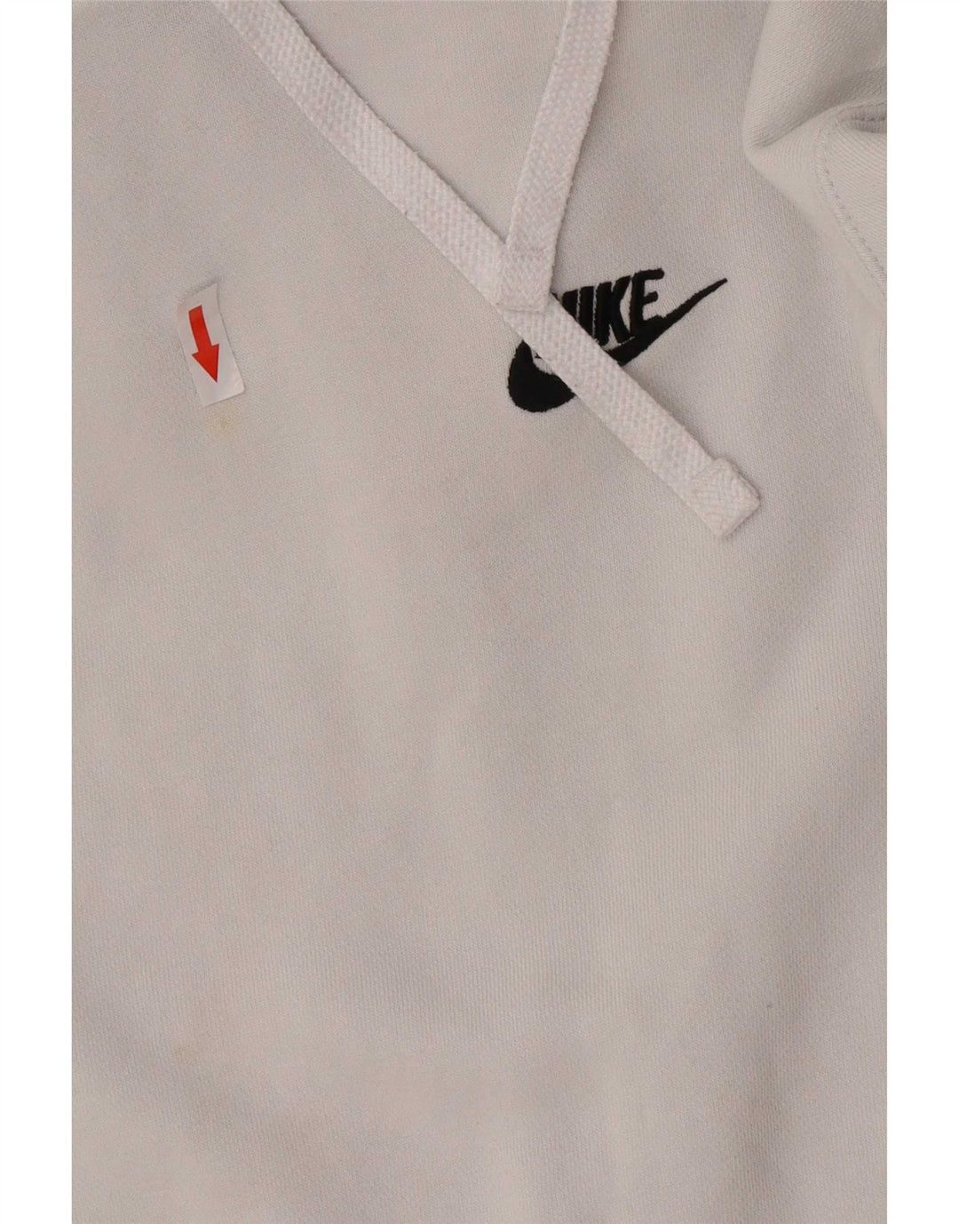 Nike - Sudadera con capucha para hombre, talla pequeña, algodón blanco