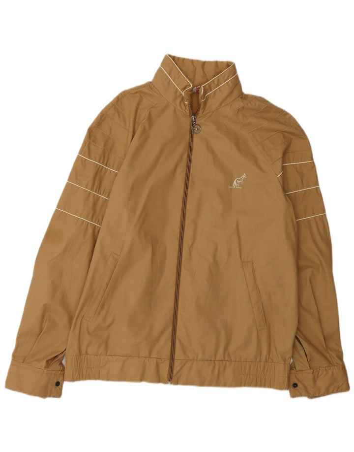 AUSTRALIAN L'ALPINA Chaqueta bomber para hombre IT 46 Pequeña Poliéster beige