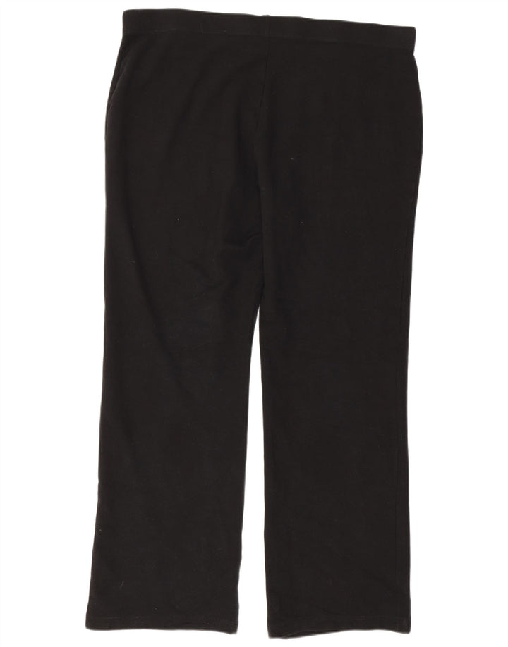 MARKS & SPENCER Pantalones de chándal para mujer UK 22 3XL Algodón negro