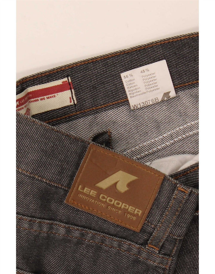Vaqueros rectos Lee para hombre W35 L29 Algodón gris