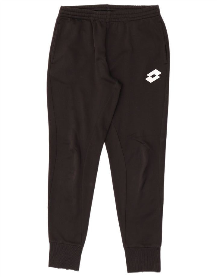 Lotto Hombre Pantalones De Chándal Joggers Large Negro