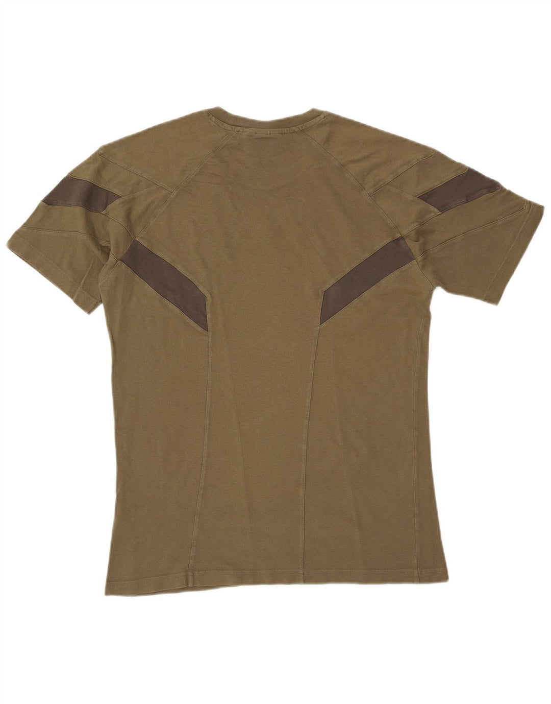 ADIDAS Camiseta para hombre Top Medium Khaki Colorblock Algodón