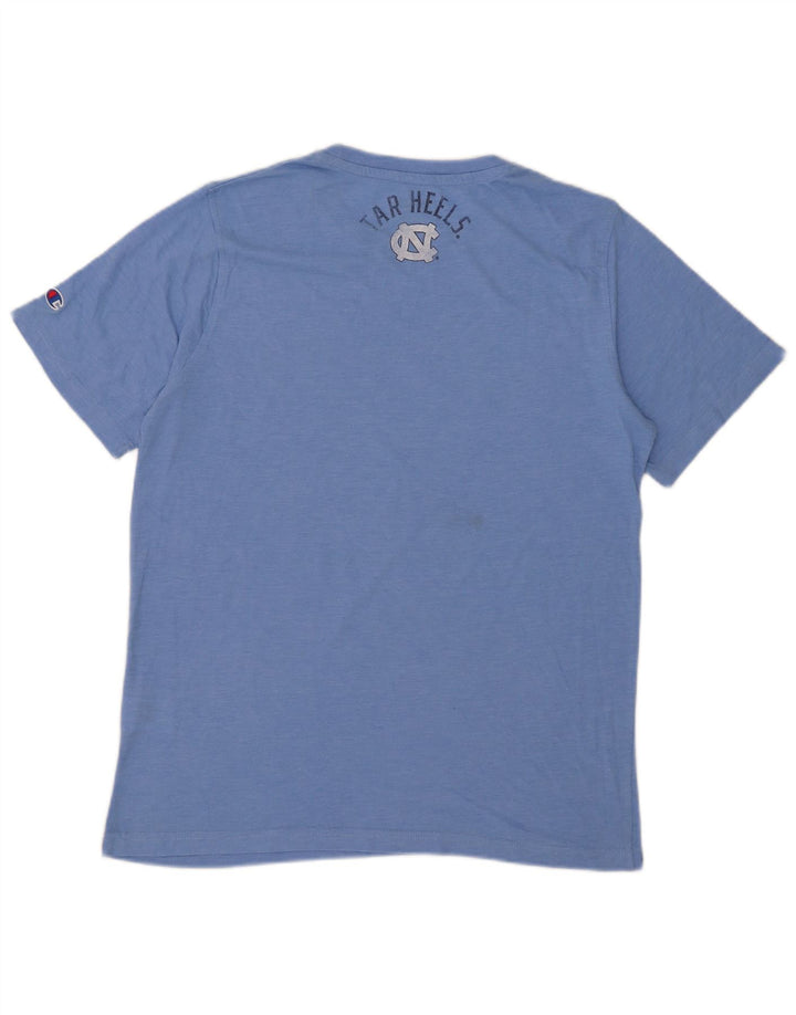 Champion Camiseta Gráfica Para Hombre Top Grande Poliéster Azul