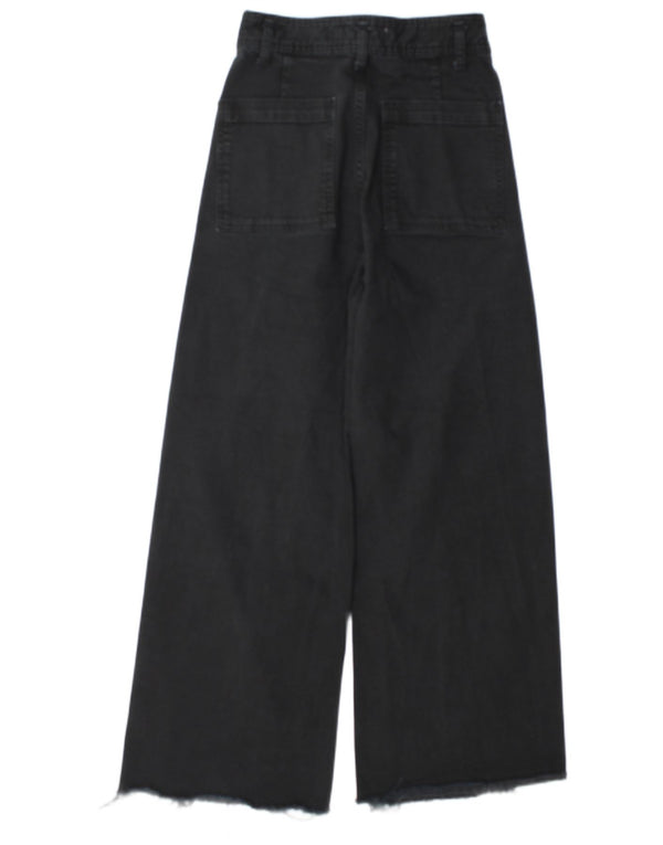 Zara Jeans De Pierna Ancha Para Mujer EU 38 Medium W28 L29 Azul Marino